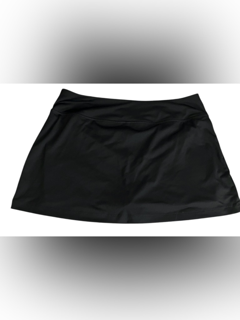FILA Skort Womens Black Athletic Pull On Elastic Waist Sports Tennis Golf Sz XL - Picture 2 of 4